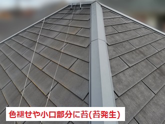 スレート　色褪せ